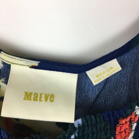 Maeve Anthropologie Evaline Floral Dress M - Picture 5 of 5